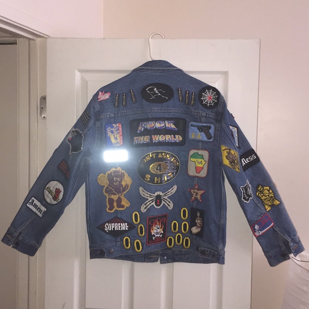 Supreme Trucker Patch Jean jacket - Picture 2 of 4